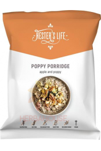 Obrázok pre Hester´s Life Poppy Porridge Bezlepková ovsená kaša jablkovo-maková bez pridaného cukru (50g) 