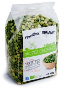 Obrázok pre GreenMark Organic Bio Hrášok zelený polený (500g)