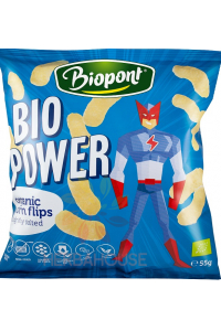 Biopont Bio Power Bezlepkové Kukuričné chrumky jemne slané (55g) Obrázok pre Biopont Bio Power Bezlepkové Kukuričné chrumky jemne slané (55g)