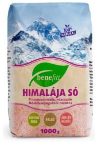 Benefitt Himalájska soľ ružová jemná (1000g) Obrázok pre Benefitt Himalájska soľ ružová jemná (1000g)