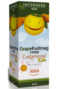 Obrázok pre Interherb Kids Výťažok z grapefruitových jadierok s vitamínom C pre deti (20ml)