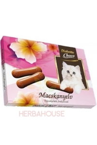 Obrázok pre Dibette Mačacie jazýčky mliečna čokoláda sladená fruktózou (80g)