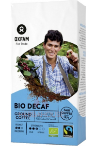 Obrázok pre Oxfam Bio Káva pražená mletá bezkofeínová vákuovo balená (250g)