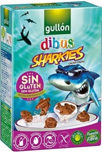Obrázok pre Gullon Sharkies bezlepkové kakaové sušienky (250g)