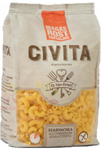 Obrázok pre Civita Bezlepkové kukuričné cestoviny s vysokým obsahom vlákniny kolienka (450g)