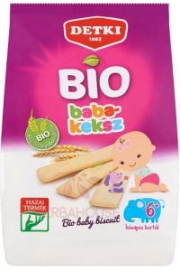 Detki Bio Detské sušienky (150g) Obrázok pre Detki Bio Detské sušienky (150g)