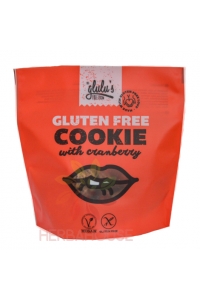 Obrázok pre Glulu's FreeFrom Vegan Bezlepkové Brusnicové sušienky (100g) 