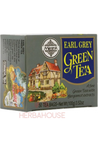Obrázok pre Mlesna Earl Grey Zelený čaj s bergamotovým extraktom porciovaný (50ks) 