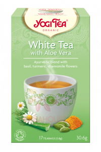 Obrázok pre Yogi Tea® Bio Ajurvédsky Biely čaj s Aloe Vera (17ks) 