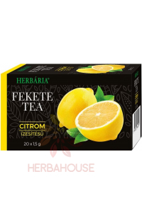 Obrázok pre Herbária Čierny čaj s citrónovou príchuťou porciovaný (20ks)