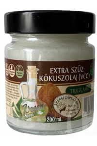 Trigramm Extra panenský kokosový olej lisovaný za studena (200ml) Obrázok pre Trigramm Extra panenský kokosový olej lisovaný za studena (200ml)