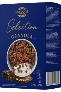 Obrázok pre Cerbona Selection Granola müsli s príchuťou Brownie (200g)