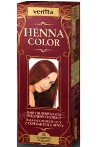 Obrázok pre Venita Henna Color prírodná farba na vlasy 11 - burgundská červená (75ml)