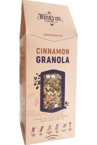 Obrázok pre Hester´s Life Cinnamon Bezlepková granola škoricová bez pridaného cukru (320g) 