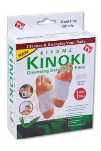 Kinoki Čistiace a detoxikačné náplaste na chodidlá (10ks) Obrázok pre Kinoki Čistiace a detoxikačné náplaste na chodidlá (10ks)