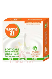 Creme21 Soft Hydratačné krémové mydlo pre suchú pokožku (125g) Obrázok pre Creme21 Soft Hydratačné krémové mydlo pre suchú pokožku (125g)