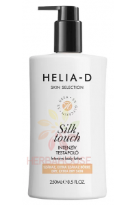 Helia-D Skin Selection Silk Touch Intenzívne telové mlieko pre suchú, extra suchú pokožku (250ml) Obrázok pre Helia-D Skin Selection Silk Touch Intenzívne telové mlieko pre suchú, extra suchú pokožku (250ml)