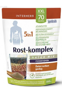 Interherb XXL Rost-komplex 5v1 – prírodná vláknina na trávenie, zápchu a detox (350g) Obrázok pre Interherb XXL Rost-komplex 5v1 – prírodná vláknina na trávenie, zápchu a detox (350g)