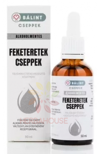 Bálint cseppek Čierna reďkovka kvapky prírodný extrakt pre trávenie, pečeň a detoxikáciu - bez alkoholu (50ml) Obrázok pre Bálint cseppek Čierna reďkovka kvapky prírodný extrakt pre trávenie, pečeň a detoxikáciu - bez alkoholu (50ml)