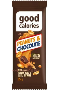 Good Calories Datlová tyčinka s arašidmi a čokoládou (35g) Obrázok pre Good Calories Datlová tyčinka s arašidmi a čokoládou (35g)
