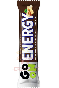 Sante Go On Energy tyčinka máčaná v mliečnej čokoláde - arašidy a karamel (45g) Obrázok pre Sante Go On Energy tyčinka máčaná v mliečnej čokoláde - arašidy a karamel (45g)