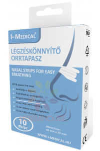 I-Medical Nosové pásiky proti chrápaniu (10ks) Obrázok pre I-Medical Nosové pásiky proti chrápaniu (10ks)