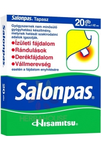 Hisamitsu Salonpas náplasť (20ks) Obrázok pre Hisamitsu Salonpas náplasť (20ks)