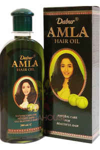 Dabur Amla Vlasový olej Indický egreš na tmavé až čierne vlasy (200ml) Obrázok pre Dabur Amla Vlasový olej Indický egreš na tmavé až čierne vlasy (200ml)