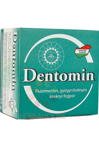Geoproduct Dentomin Prírodný minerálny zubný prášok s mätou bez fluóru (95g) Obrázok pre Geoproduct Dentomin Prírodný minerálny zubný prášok s mätou bez fluóru (95g)