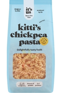 It´s us Kittis Bezlepkové cícerové cestoviny fusilli (250g) Obrázok pre It´s us Kittis Bezlepkové cícerové cestoviny fusilli (250g)