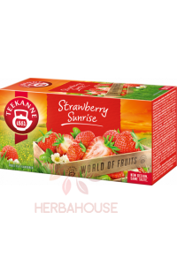 Teekanne Strawberry Sunrise ovocno-bylinný čaj jahody (20ks) Obrázok pre Teekanne Strawberry Sunrise ovocno-bylinný čaj jahody (20ks)
