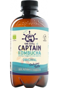 Captain Kombucha Bio Nápoj z kombuchy originál (400ml) Obrázok pre Captain Kombucha Bio Nápoj z kombuchy originál (400ml)