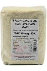 Tropical Sun Gari Cassava krupica (500g) Obrázok pre Tropical Sun Gari Cassava krupica (500g)