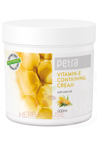 Petra Hydratačný krém s vitamínom E (500ml) Obrázok pre Petra Hydratačný krém s vitamínom E (500ml)