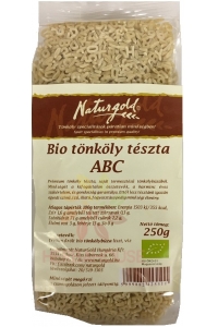 Naturgold Bio Špaldové cestoviny - ABC (250g) Obrázok pre Naturgold Bio Špaldové cestoviny - ABC (250g)