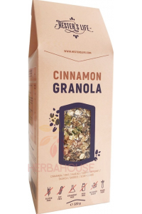 Hester´s Life Cinnamon Bezlepková granola s datľami, vanilkou a škoricou bez pridaného cukru (320g) Obrázok pre Hester´s Life Cinnamon Bezlepková granola s datľami, vanilkou a škoricou bez pridaného cukru (320g)